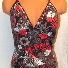 Beautiful Bright Floral Print One Piece Women's Swimsuit