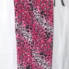 Love To Sleep Pink Animal Print Pajama Bottoms Loungewear Size: L