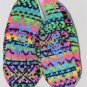 Justice Fair Isle Slippers - Multi Color Size: S