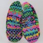 Justice Fair Isle Slippers - Multi Color Size: S