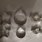12 Holiday Christmas Theme Assorted Tin Vintage Cookie Cutters