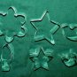 12 Holiday Christmas Theme Assorted Tin Vintage Cookie Cutters