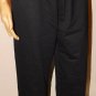 Needle & Threads Women's Gold Grommet-Detail Elastic Waist Black Pants Size: M