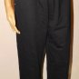 Needle & Threads Women's Gold Grommet-Detail Elastic Waist Black Pants Size: M
