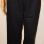 Needle & Threads Women's Gold Grommet-Detail Elastic Waist Black Pants Size: M