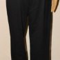 Needle & Threads Women's Gold Grommet-Detail Elastic Waist Black Pants Size: M