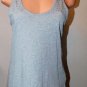Rip Curl Gray Studded Cut Out Racerback Blair Tank Top Size: XL