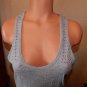 Rip Curl Gray Studded Cut Out Racerback Blair Tank Top Size: XL