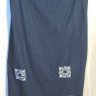 XNC Lazy Daisy Printed Midi Denim Skirt Free Size