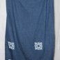 XNC Lazy Daisy Printed Midi Denim Skirt Free Size