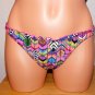 Sunset Multi-Color RUCHED BACK BIKINI BOTTOM Size: L