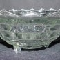 Indiana Glass Whitehall Clear Pattern Footed Bowl 10" Round