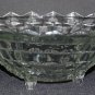 Indiana Glass Whitehall Clear Pattern Footed Bowl 10" Round