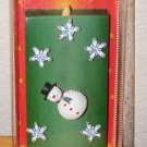 NIP - Boston Warehouse Winter Twinkle Candle Pin Set of 6 (Snowflake)