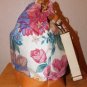 Vintage Richmark Floral Drawstring Shoulder Bag Purse