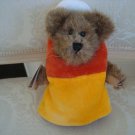 BOYDS CANDY B CORN 6" HALLOWEEN BEAR **BEING SOLD AS IS"