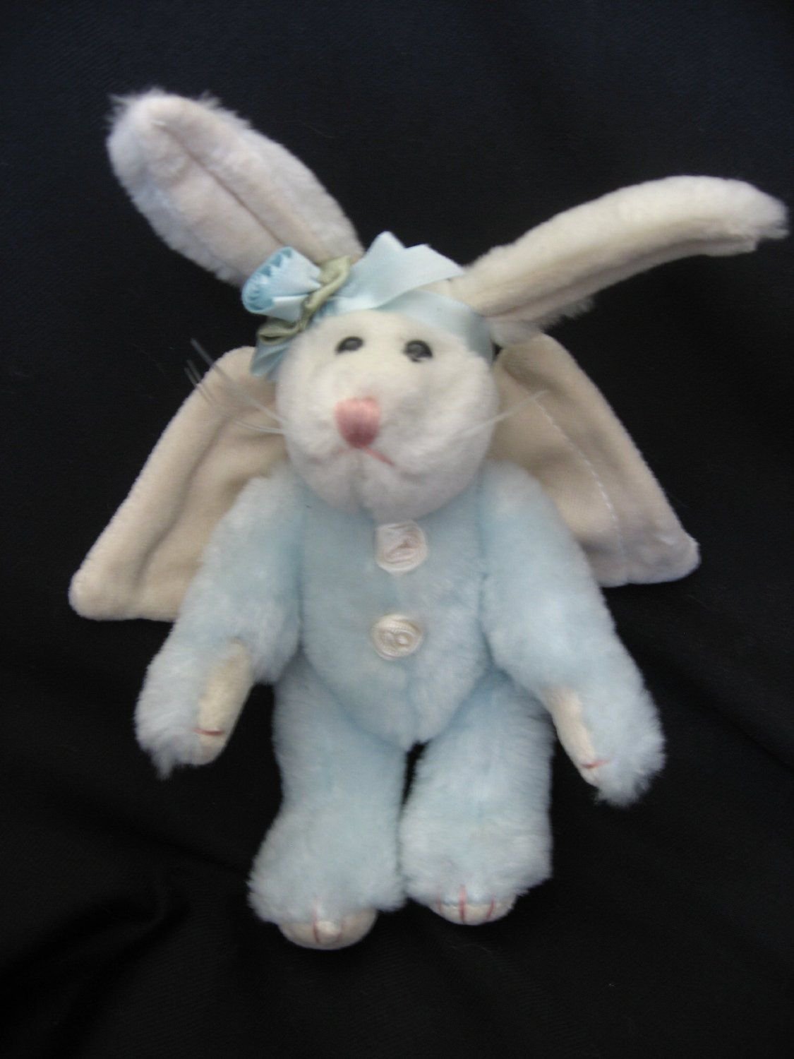 BOYDS JUPITER GOODSPEED BLUE ANGEL BUNNY ORNAMENT EASTER **NEW STORE STOCK***