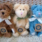 BOYDS SET OF 3 BABY BOYDS CUTE 8" TALL BEARS ***NEW STORE STOCK** RETIRED