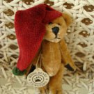 BOYDS TWIZZLE F WUZZIE  3" TALL CHRISTMAS ELF BEAR  RETIRED **NEW STORE STOCK**