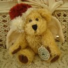 BOYDS COMET 5 1/2" TALL ADORABLE CHRISTMAS SANTA ANGEL BEAR ORNAMENT **NEW**