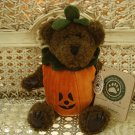 BOYDS SPUNKY BOOBEAR 8" TALL BEAR HALLOWEEN PUMPKIN COSTUME  *NEW STORE STOCK*