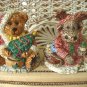 BOYDS GRENVILLE & MANHEIM MOOSE & BEAR SALT & PEPPER SHAKERS *NEW STORE STOCK*