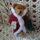 BOYDS 3 1/2" TALL SANTA WUZZIE BEAR  RETIRED **NEW STORE STOCK**