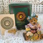 BOYDS JUSTINA THE MESSAGE BEARER BEARSTONE *NEW IN BOX* RETIRED