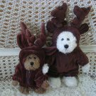ADORABLE MOOSE REINDEER OUTFIT FOR BOYD'S BEARS ***SO CUTE***