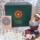BOYDS SANTA WANNABE CUTE CHRISTMAS SANTA CLAUS BEARSTONE  *NEW IN BOX* RETIRED