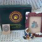 BOYDS TWAS THE NIGHT BEFORE CHRISTMAS FRAME **NEW IN BOX RETIRED** SO CUTE