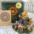 BOYDS BAILEY THE CHEERLEADER BEARSTONE *NEW IN BOX* RETIRED