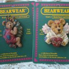 BOYDS PINS SET OF 2 RETIRED PINS TWEEDLE BEDEEDLE & ARCHER  **NEW STORE STOCK**