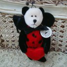 BOYDS LADY B. LOVEBUG 5" RETIRED VALENTINE'S DAY BEAR ***NEW STORE STOCK***