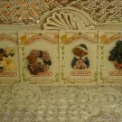 BOYDS PINS SET OF 4 RETIRED PINS FROM THE FLORAL COLLECTION **NEW STORE STOCK**