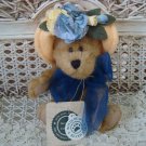 BOYDS NANETTE DUBEARY 6" RETIRED BEAR WITH YELLOW HAT **NEW STORE STOCK***
