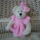 ADORABLE PINK DRESS OUTFIT & BOW FOR BOYD'S BEARS ****SO CUTE****