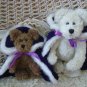 ADORABLE PURPLE ROYAL KING'S CAPE OUTFIT FOR BOYD'S BEARS ****SO CUTE****