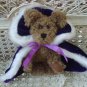 ADORABLE PURPLE ROYAL KING'S CAPE OUTFIT FOR BOYD'S BEARS ****SO CUTE****