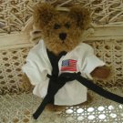 ADORABLE USA KARATE OUTFIT FOR BOYD'S BEARS ****SO CUTE****