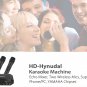 HD-Hynudal Karaoke Machine - Echo Mixer, Two Wireless Mics, YAMAHA Chipset