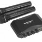 HD-Hynudal Karaoke Machine - Echo Mixer, Two Wireless Mics, YAMAHA Chipset