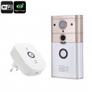 Video Doorbell Intercom - 1/4 Inch CMOS, 720p Video, Night Vision, IR Cut