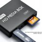 Mini 1080P High-Definition Media Player for TV (HDMI, USB, SD, AV)