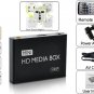 Mini 1080P High-Definition Media Player for TV (HDMI, USB, SD, AV)