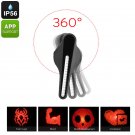 Bluetooth LED Bike Light - App Control, DIY Feature, IP56, Bluetooth 4.0