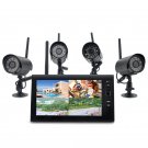 Wireless Home Security Camera System "Securial" - 4x Indoor Wireless Cameras