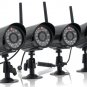 Wireless Home Security Camera System "Securial" - 4x Indoor Wireless Cameras
