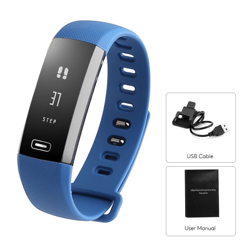 Fitness Tracker Bracelet M2S - Heart Rate, Pedometer, Calorie Counter, IP67