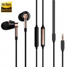 In-Ear Headphones 1More - Triple Drivers, Built-In Mic, 99dB, Aluminum Body